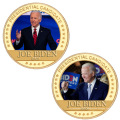 Affichage en alliage de zinc personnalisé Biden Double Coin